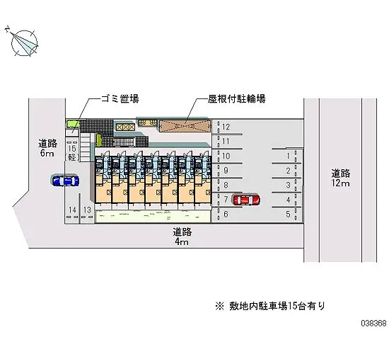 ★手数料０円★名張市希央台２番町　月極駐車場（LP）